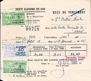 Oran documents divers 645